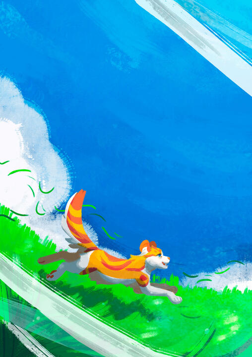 chibi fullbody | shaded flat color