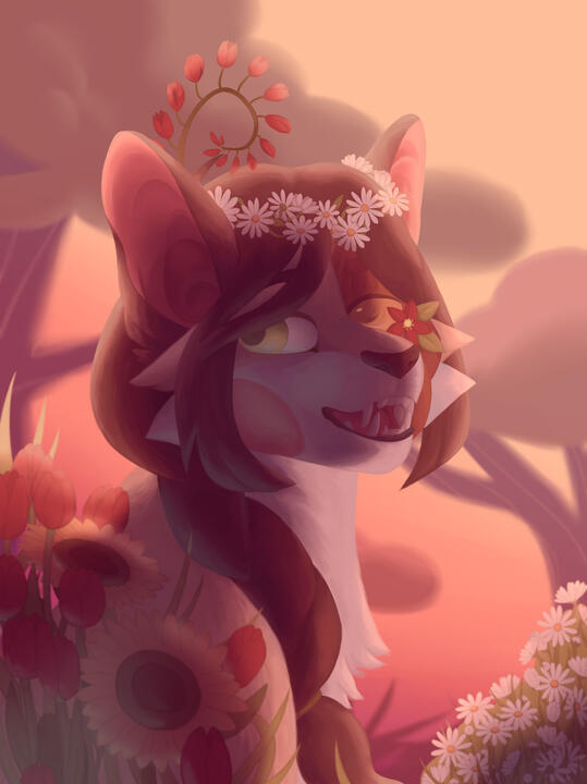 chibi bust | flat color