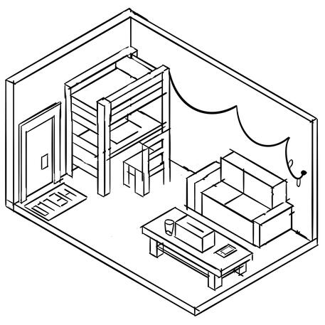 chibi bust | shaded flat color