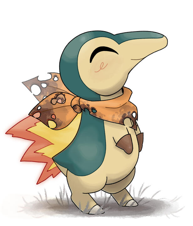 chibi fullbody | shaded flat color