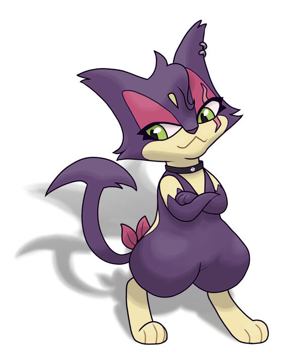 chibi bust | shaded flat color