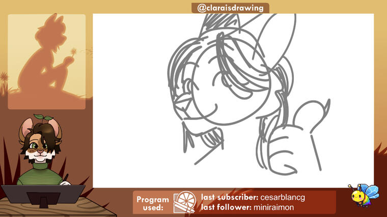 chibi bust | shaded flat color